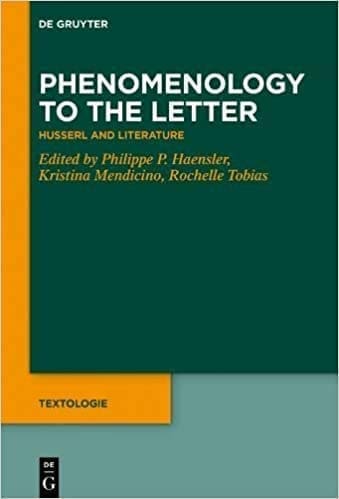 Phenomenology to the Letter: Husserl and Literature (De Gruyter)