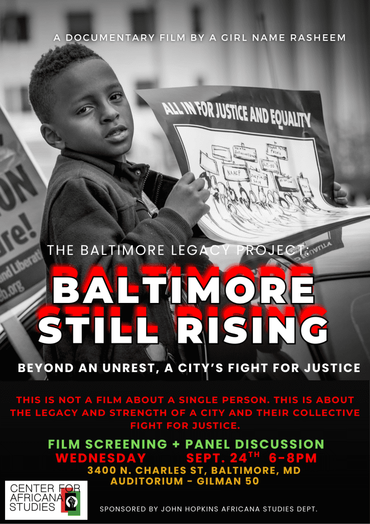 Baltimore Still Rising Flyer