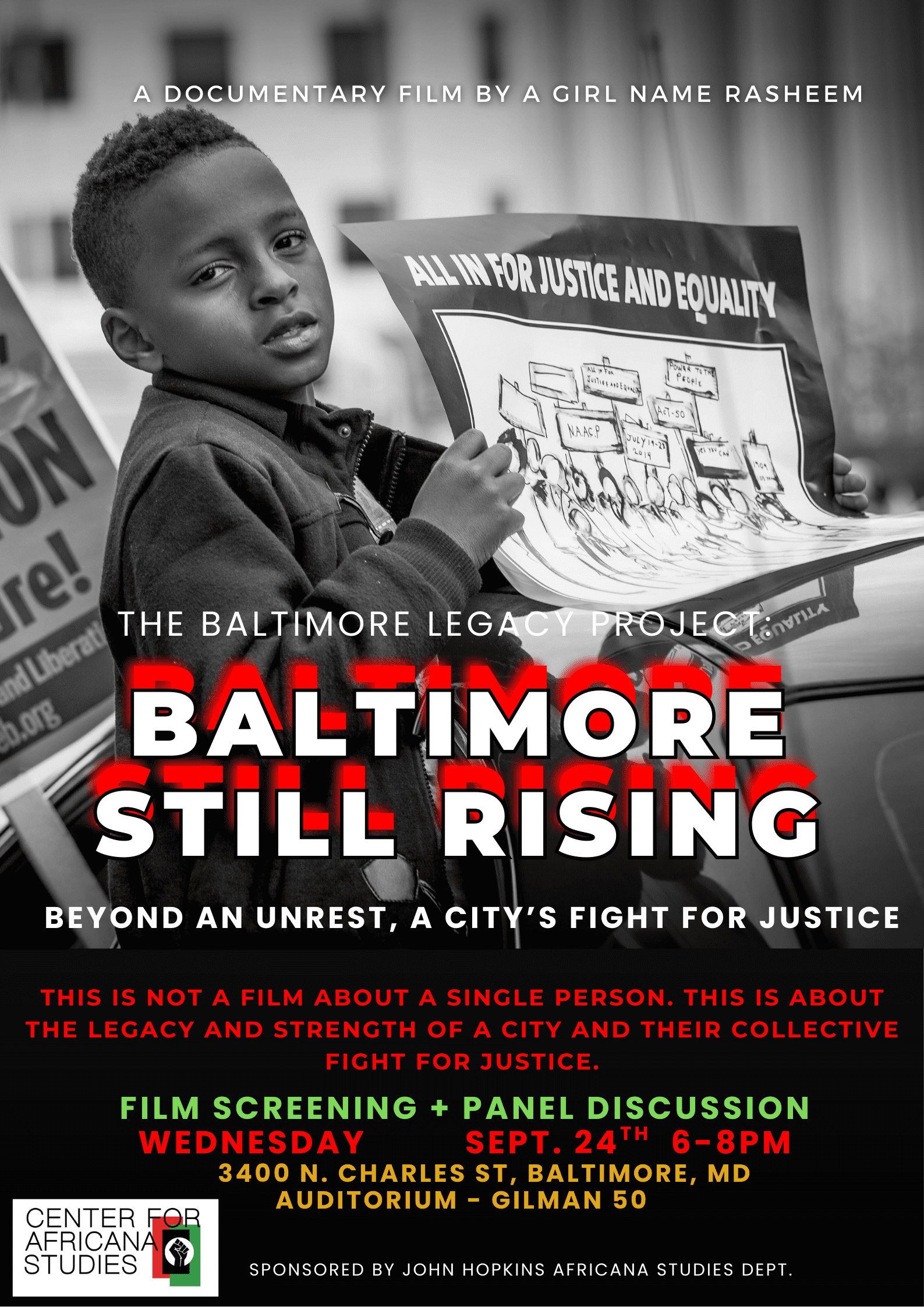 Baltimore Still Rising Flyer