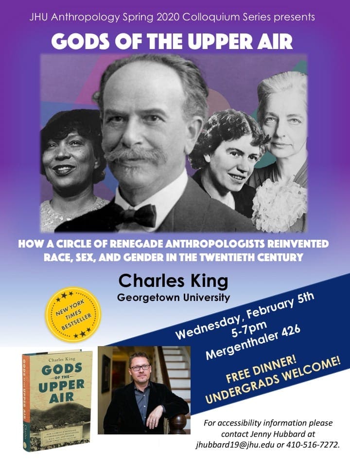 Anthropology Spring Seminar presents Charles King, Georgetown University