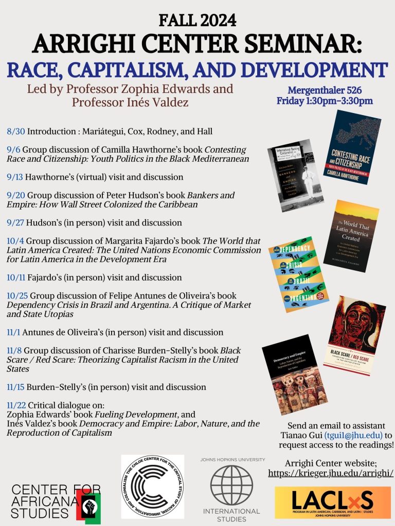 Arrighi Center Seminar: Discussion of Camilla Hawthorne’s book “Contesting Race and Citizenship”