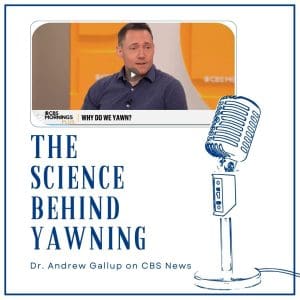 Dr. Andrew Gallup ~ CBS Feature