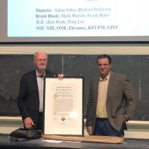 Professor Robert H. Grubbs Receives 72nd Remsen Award