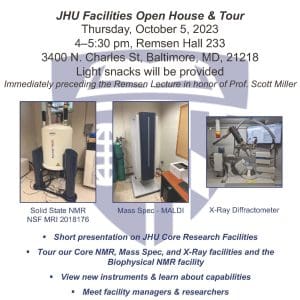 JHU Open House & Core Facility Tour