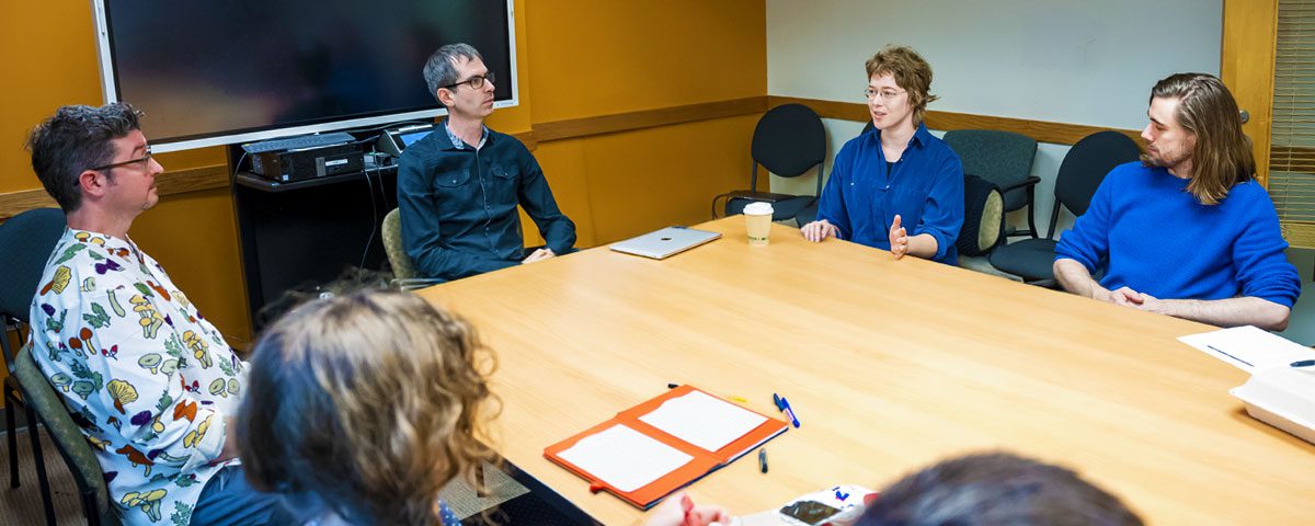 Chloe Center hosted a special workshop led by editors Lisa Borst and Adam McGee.