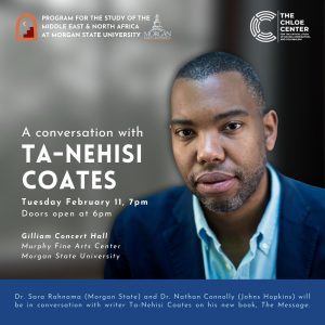 Spring Events Announced, including Conversation with Ta-Nehisi Coates, plus New Research Funding Opportunities