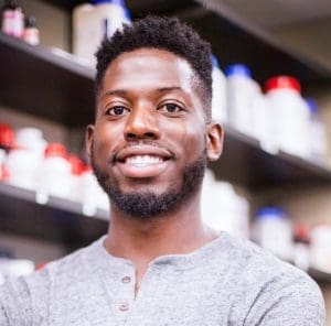 Ikenna Okafor, CMDB student in the laboratory of Dr. T.J. Ha, featured in PHutures PhD Spotlight for April