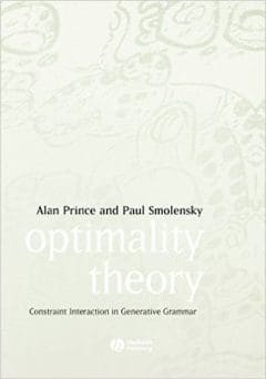 Book Cover art for Optimality Theory: Constraint Interaction in Generative Grammar