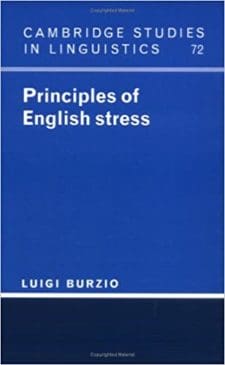 Book Cover art for Principles of English Stress