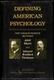 Defining American Psychology: The Correspondence between Adolf Meyer and Edward Bradford Titchener