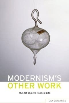 Book Cover art for Modernism’s Other Work: The Art Object’s Political Life