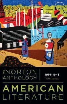 Book Cover art for The Norton Anthology of American Literature, 1914-1945, Tenth Edition