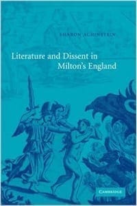 Book Cover art for Literature and Dissent in Milton’s England