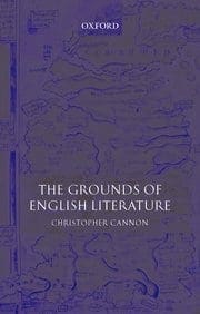 Book Cover art for The Grounds of English Literature
