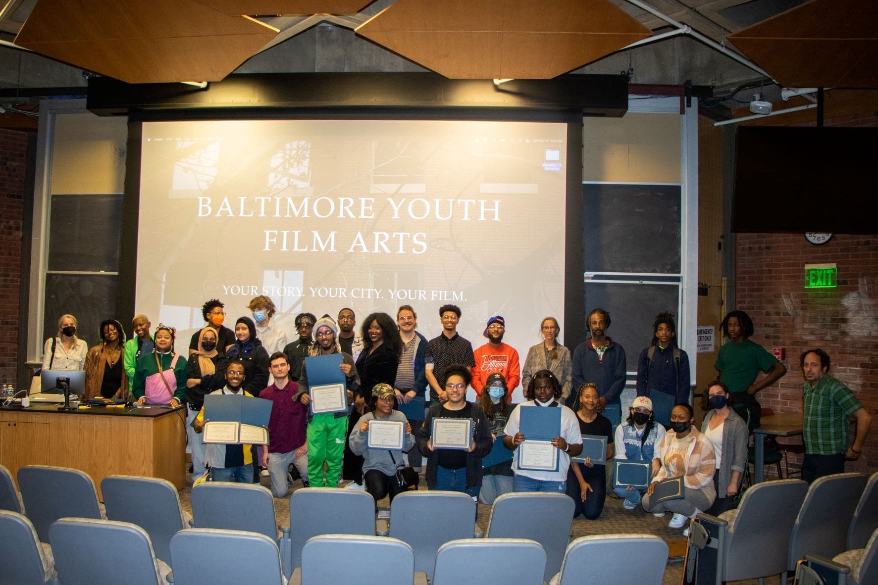 Baltimore Youth Film Arts Celebrates Their Fall Session