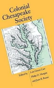 Book Cover art for Colonial Chesapeake Society