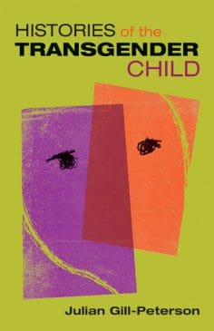 Book Cover art for Histories of the Transgender Child