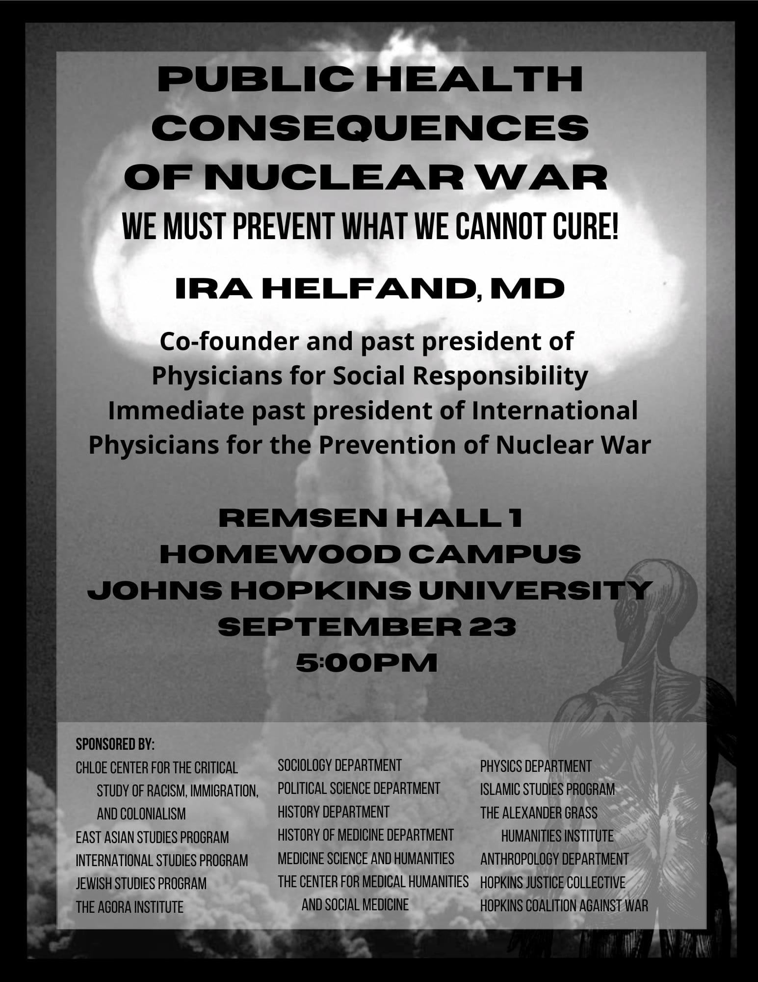 Ira Helfand poster