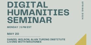 Digital humanities seminar poster