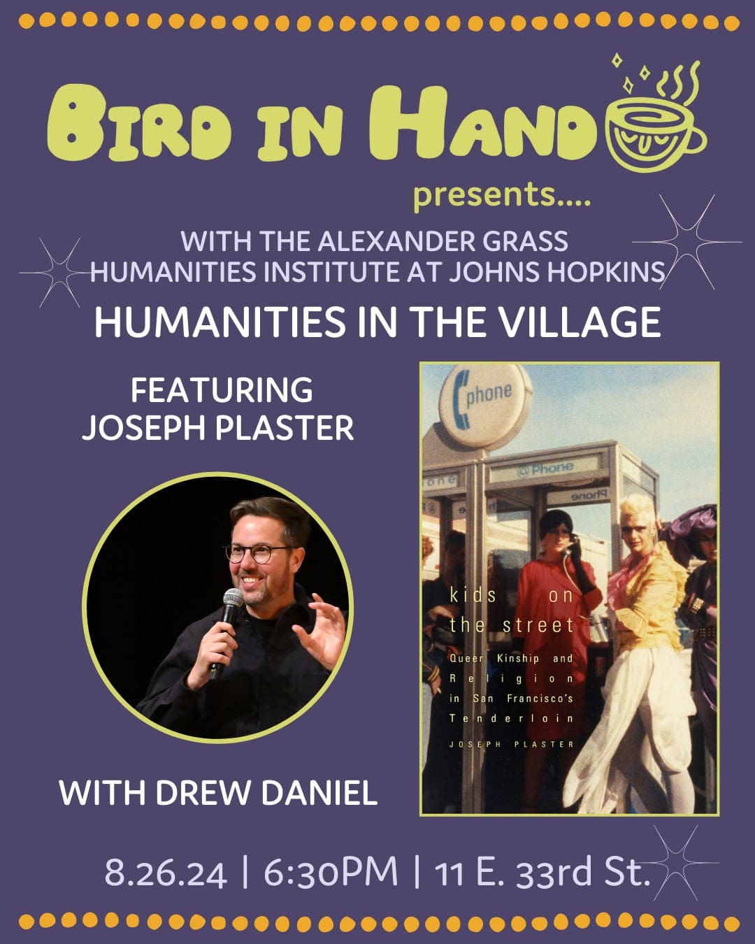 Bird in hand poster