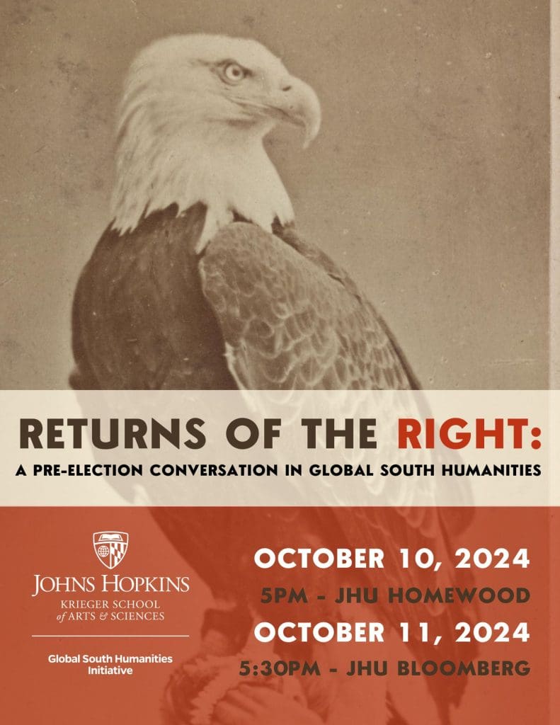 Promotional image with late-19th century photograph of an intense-looking bald eagle overlaid with text. All text in image is repeated in post.