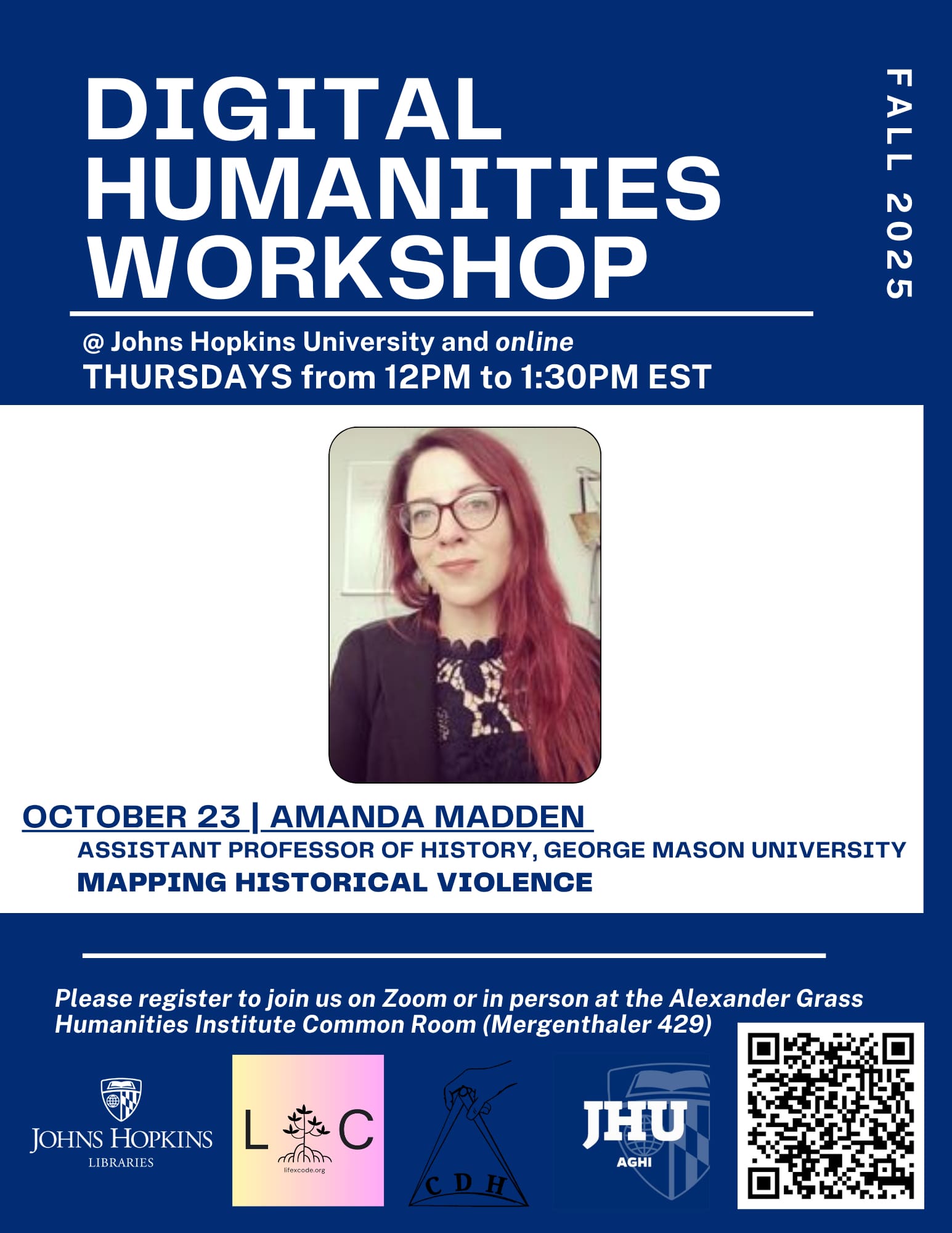 poster with event details