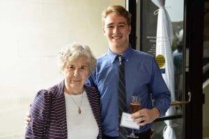 Patrick Thormann and Grandmother