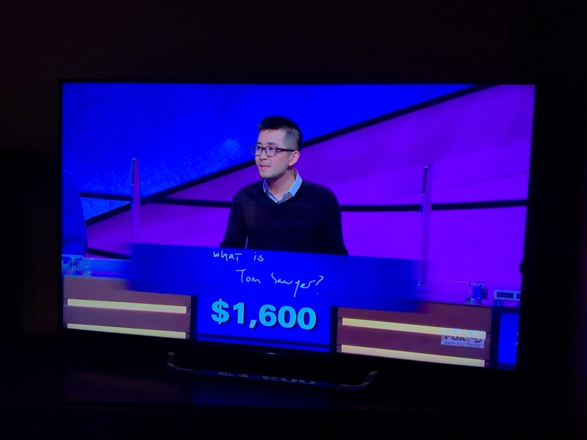SAIS BA/MA Tyler Lee Competes on Jeopardy!