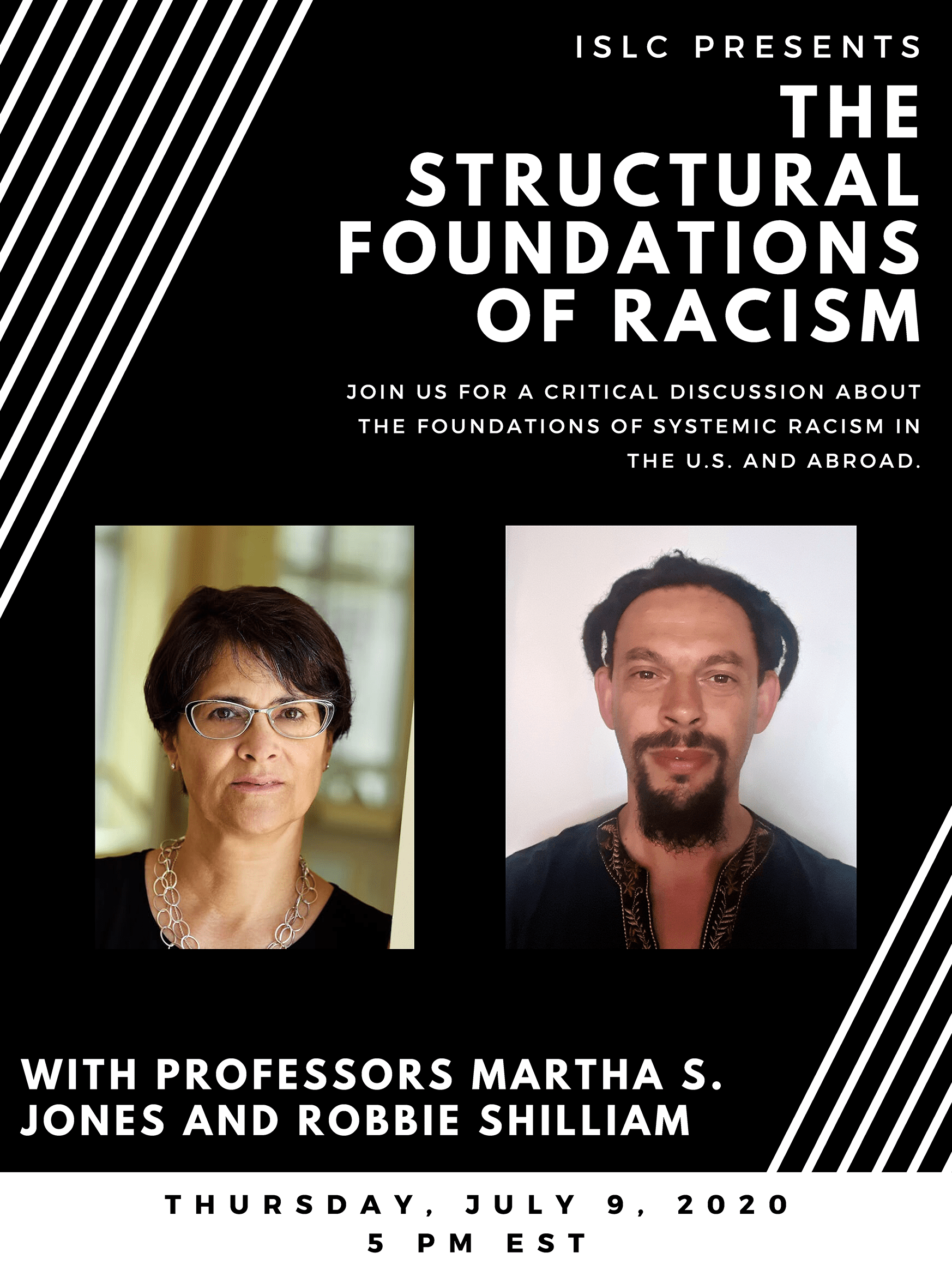 Summer Speaker Series on The Structural Foundations of Racism