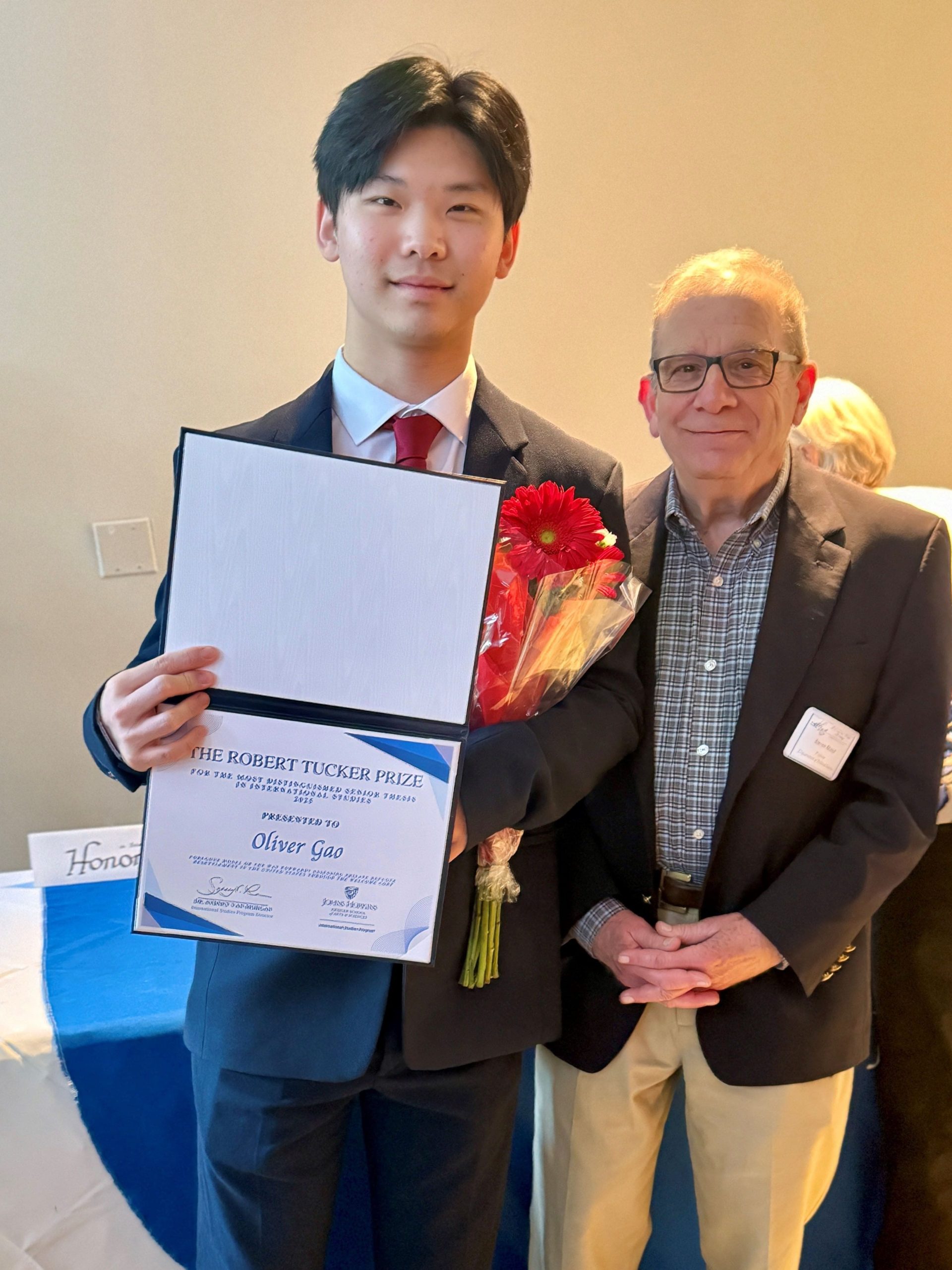 Oliver Gao and Steven David