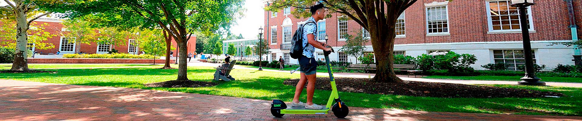 Hero Image of Students on Campus