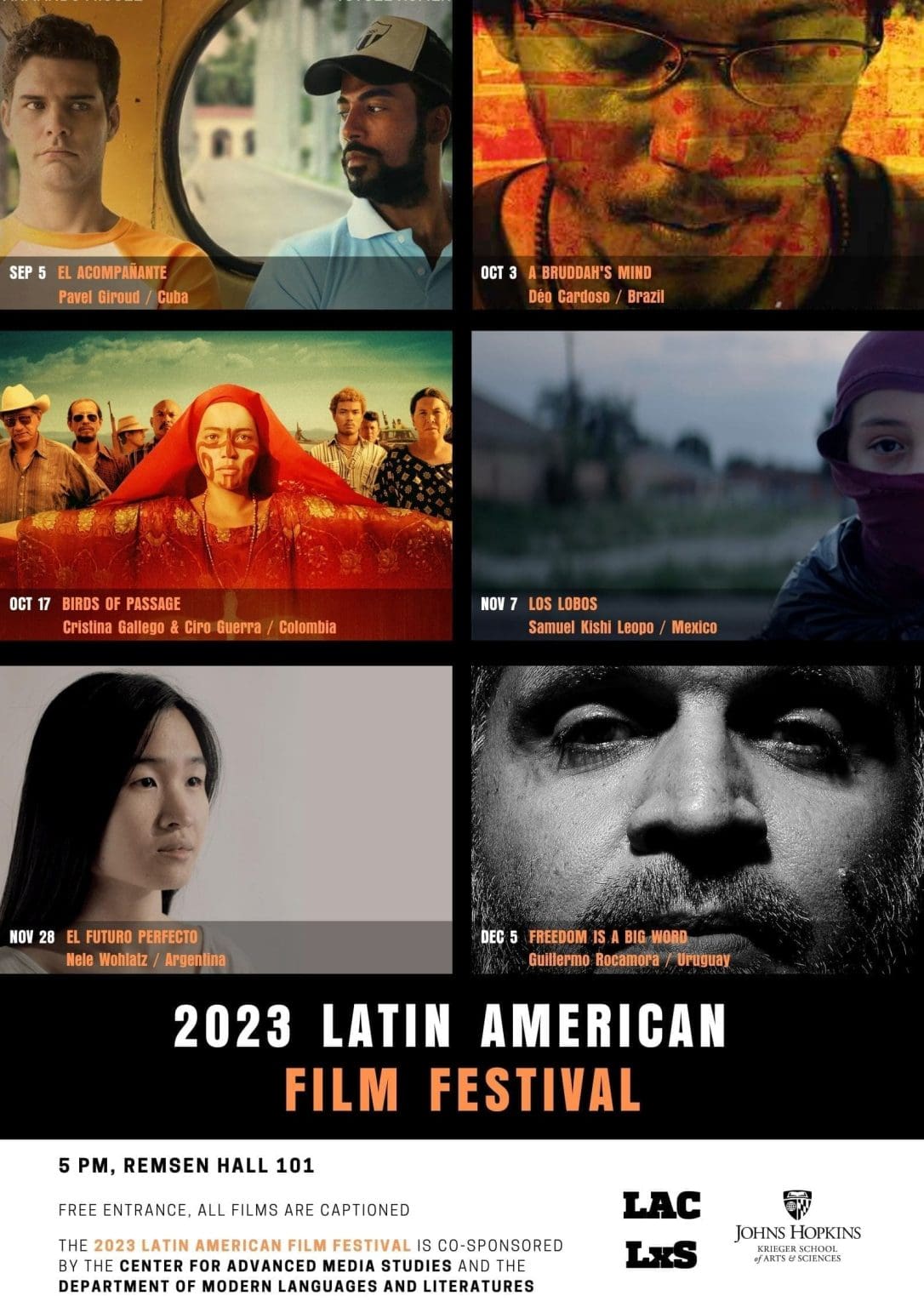 2023 Latin American Film Festival Latin American, Caribbean, and