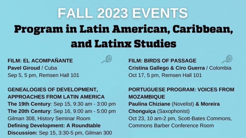 LACLxS Fall 2023 Events