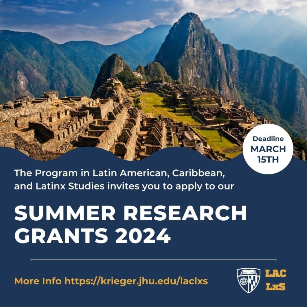 LACLxS Announces Funding Opportunities for Graduate Students