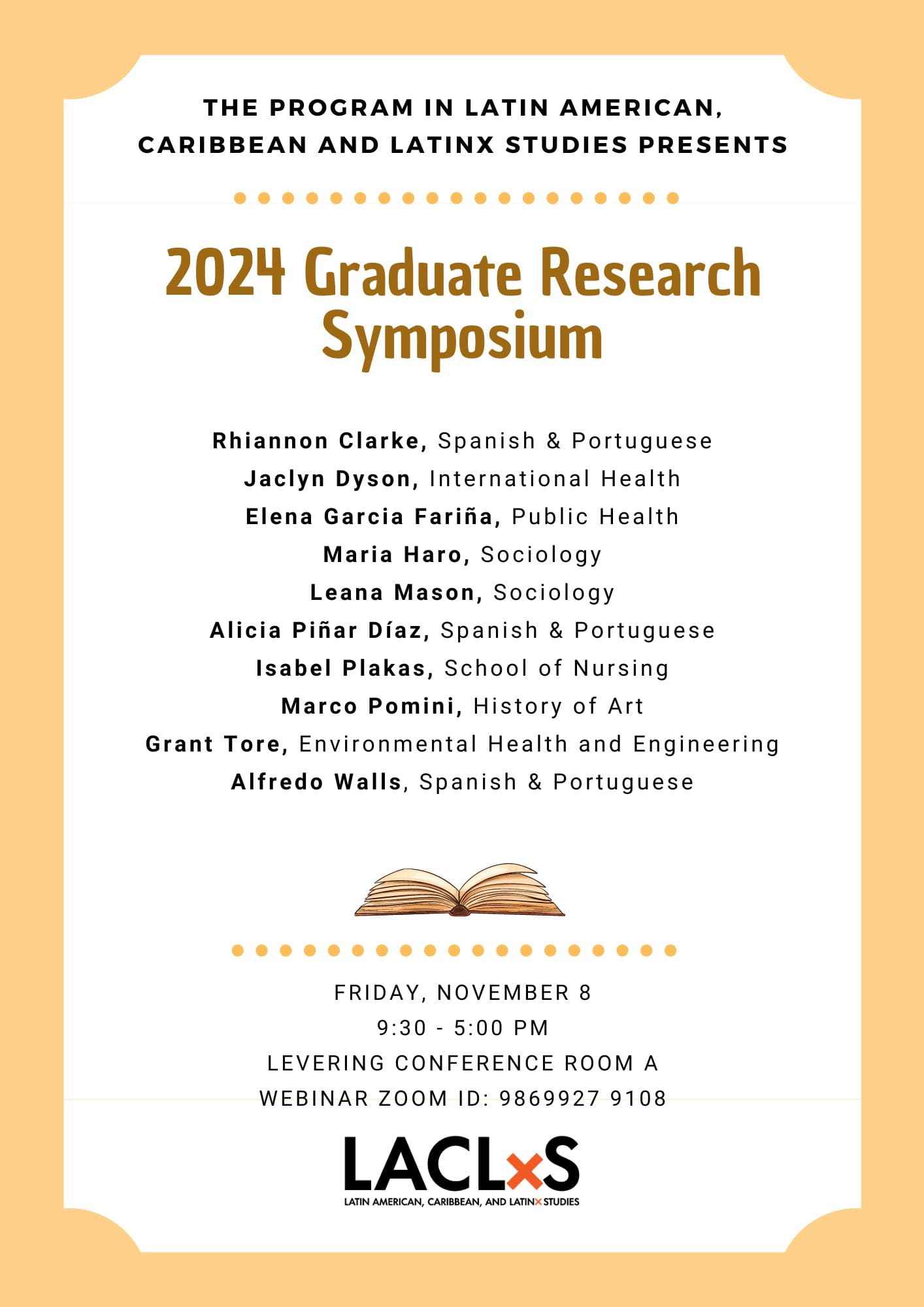 symposium flyer