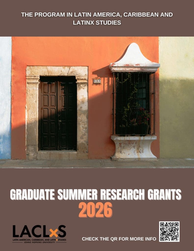 LACLxS Summer Research Grantees 2026