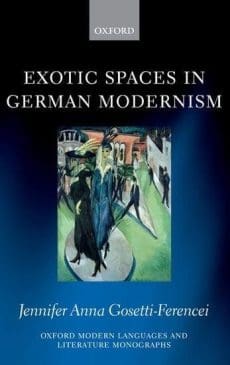 Book Cover art for Exotic Spaces in German Modernism