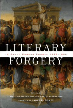 Book Cover art for Literary Forgery in Early Modern Europe, 1450–1800