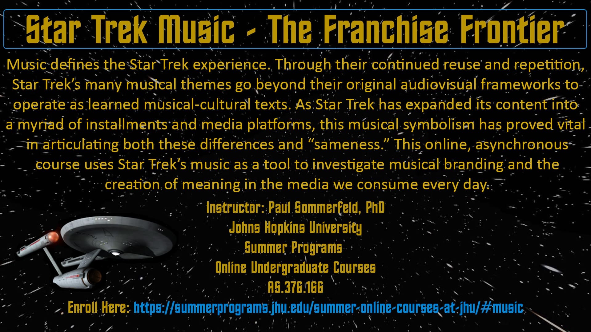 Star Trek Music: The Franchise Frontier