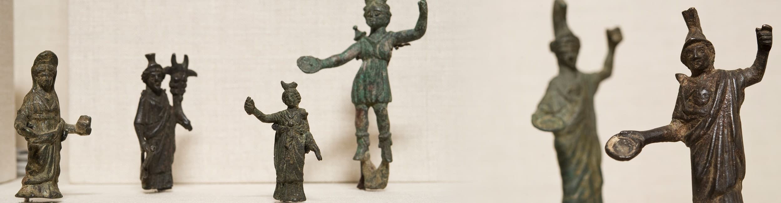 photo of objects from Johns Hopkins Archaeological Museum