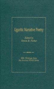 Book Cover art for Ugaritic Narrative Poetry