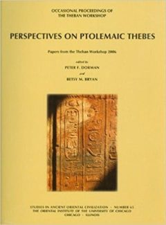 Book Cover art for Perspectives on Ptolemaic Thebes