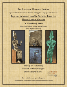 Dr. Theodore Lewis to Present Hyvernat Lecture at Catholic University of America