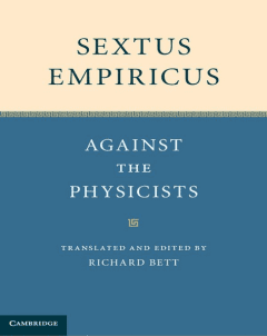 Book Cover art for Sextus Empiricus: Against the Physicists