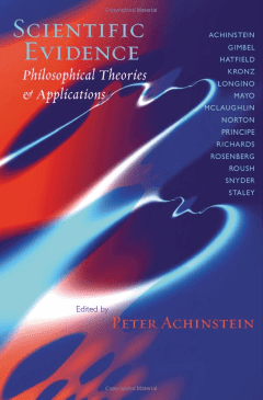 Book Cover art for Scientific Evidence: Philosophical Theories and Applications