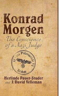 Book Cover art for Konrad Morgen: The Conscience of a Nazi Judge