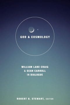 Book Cover art for God and Cosmology