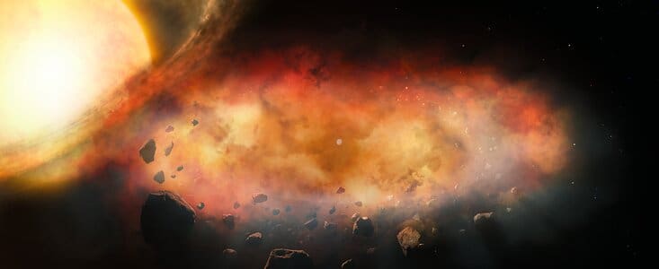 Nadia Zakamska leads research that reveals the internal motions of a gaseous metallic cloud