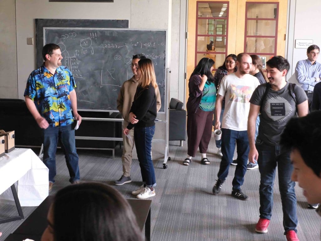 Tyrel and students