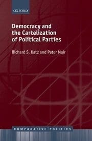 Book Cover art for Democracy and the Cartelization of Political Parties